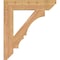 Ekena Millwork Balboa Slat Smooth Bracket, Western Red Cedar, 5 1/2"W x 30"D x 34"H BKT06X30X34BOA06SWR - alternate 4